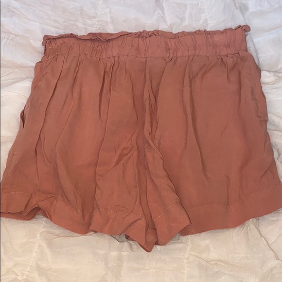 forever 21 blush paperbag shorts - Picture 2 of 2